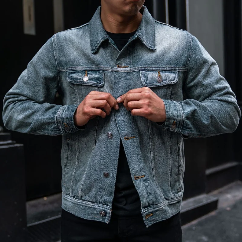 Denim Trucker Jacket | Washed Indigo