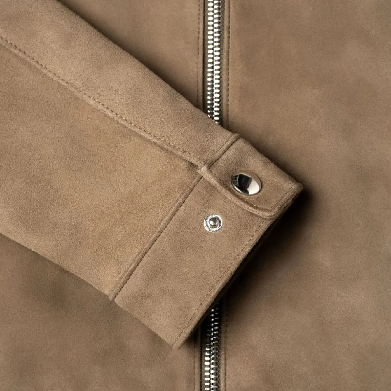 Racer Jacket | Taupe