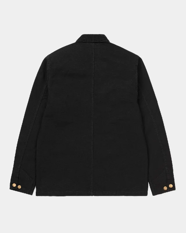 Michigan Chore Coat (Spring) | Black (rinsed)