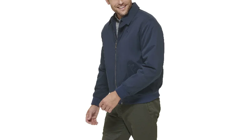 Microtwill Relaxed Laydown Collar Bomber