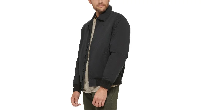 Microtwill Relaxed Laydown Collar Bomber