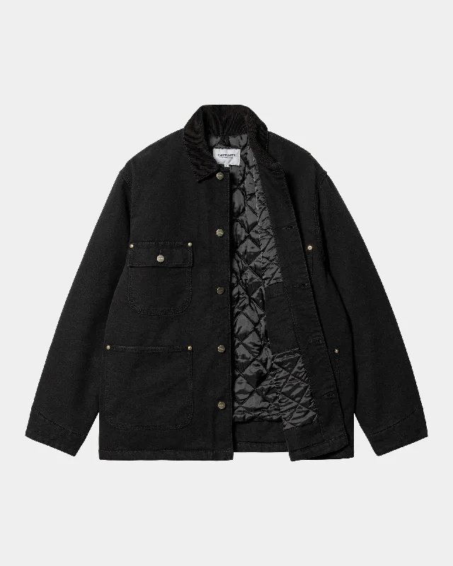 OG Chore Coat (Winter) | Black (aged canvas)