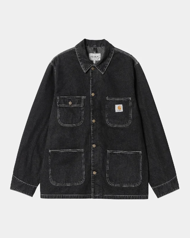 OG Chore Coat (Spring) | Black (stone washed)