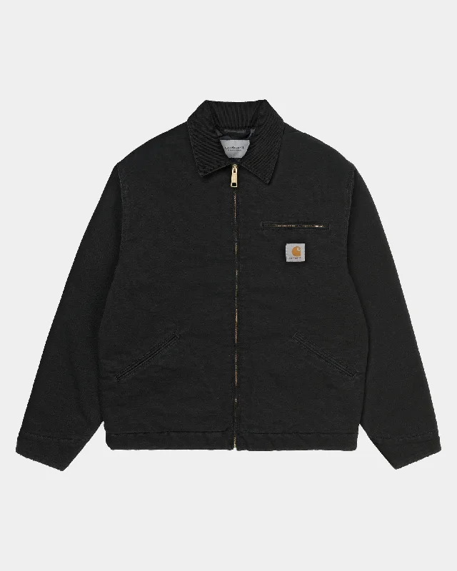 OG Detroit Jacket (Winter) | Black (aged canvas)