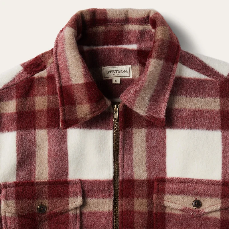 Plaid Lined Jac-Shirt