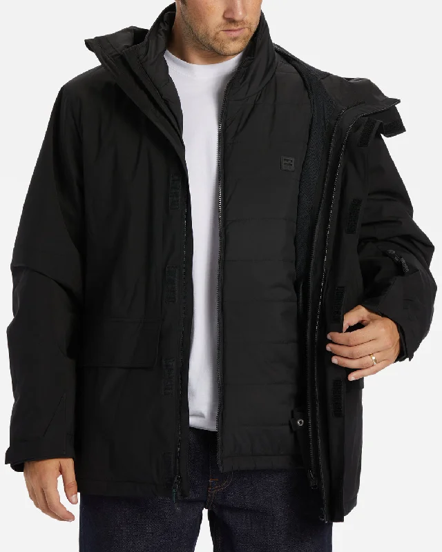 Prism 3-In-1 Technical Jacket - Black