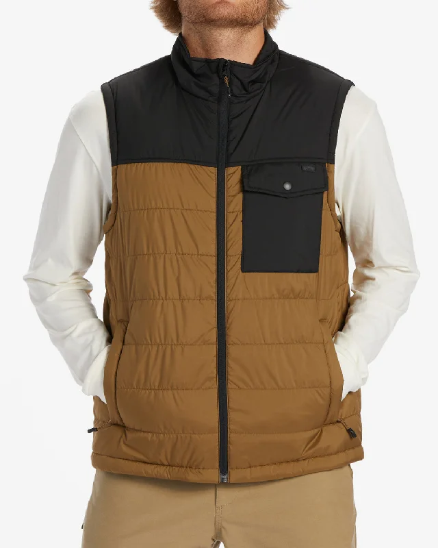 Prism Vest Quilted Vest - Otter