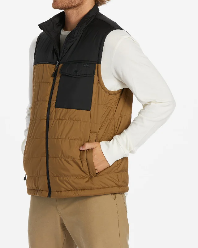 Prism Vest Quilted Vest - Otter