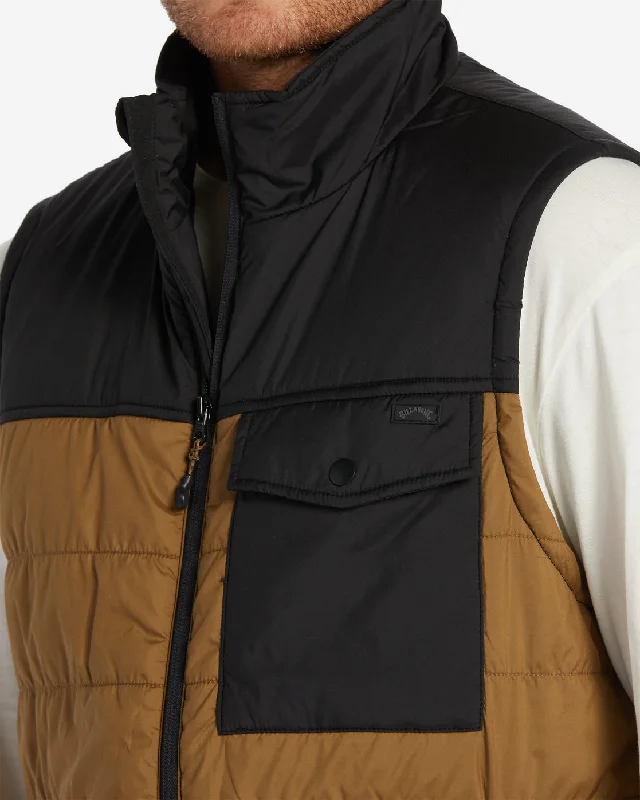 Prism Vest Quilted Vest - Otter