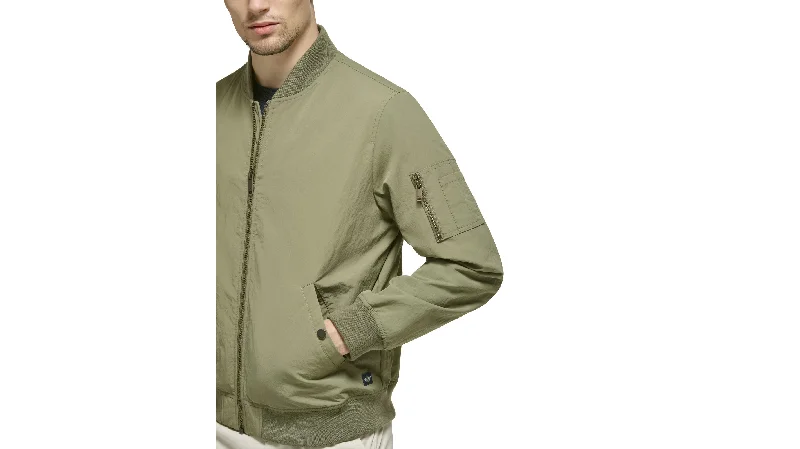 Recycled Sail Nylon Bomber Jacket