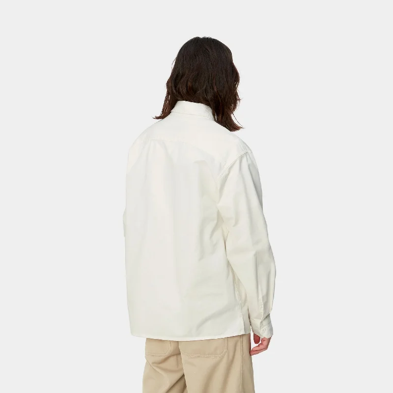 Reno Shirt Jacket | Off-White (garment dyed)