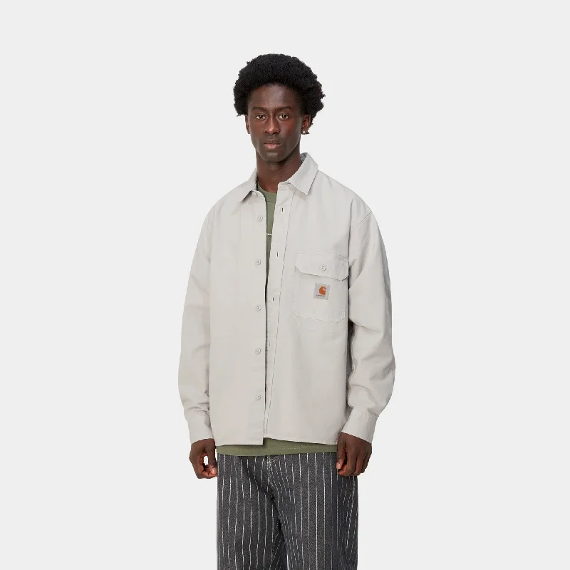 Reno Shirt Jacket | Sonic Silver (garment dyed)