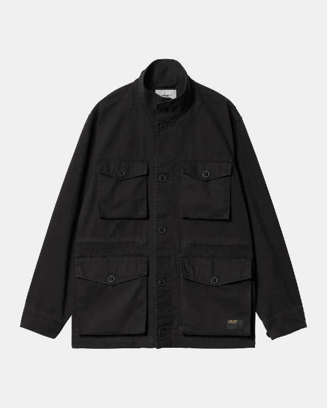 Unity Jacket | Black (heavy enzyme wash)