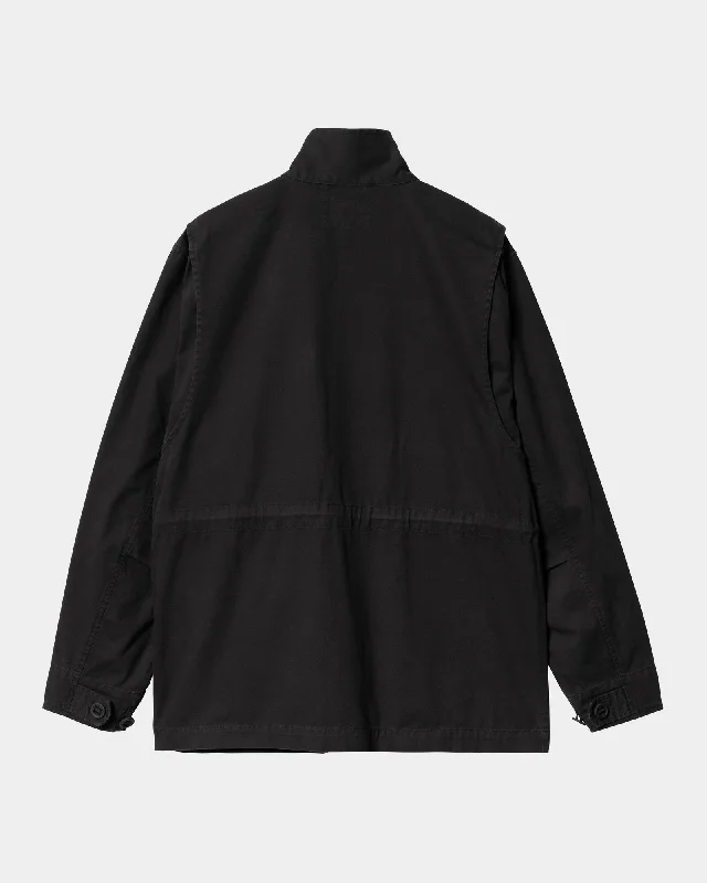 Unity Jacket | Black (heavy enzyme wash)