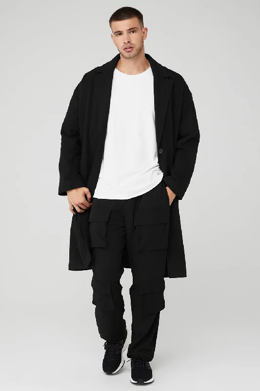 VIP Blazer Trench - Black