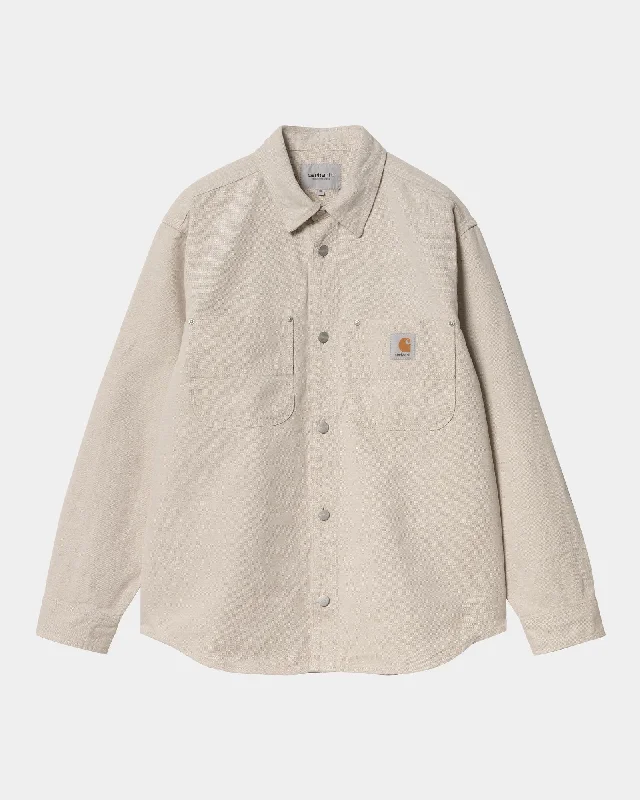 Walter Linen Shirt Jacket | Natural