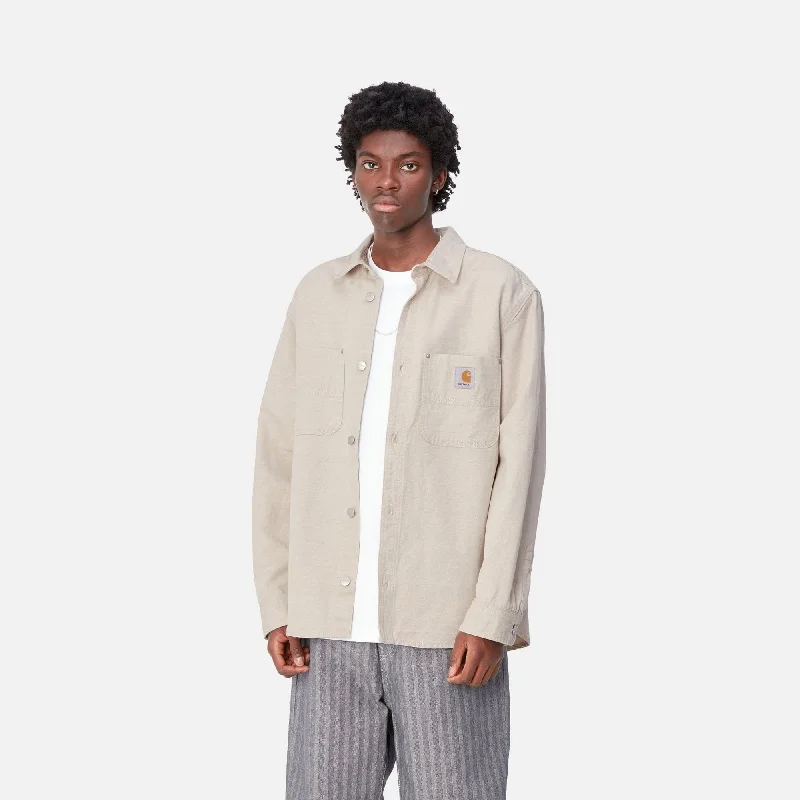 Walter Linen Shirt Jacket | Natural