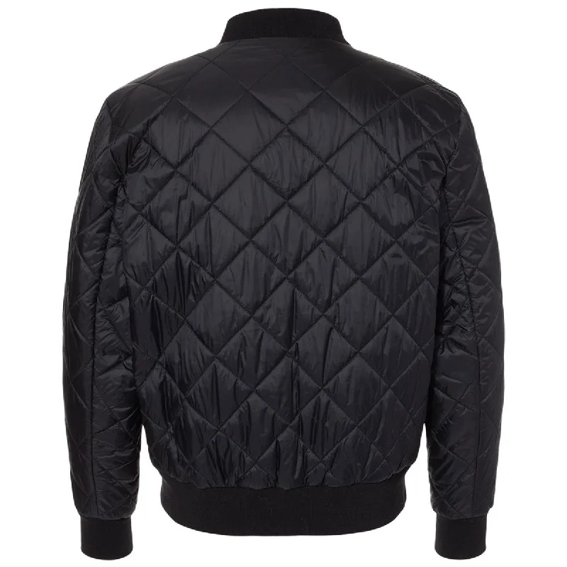 Weatherproof Men's Black Heat Last Quilted Packable Bomber