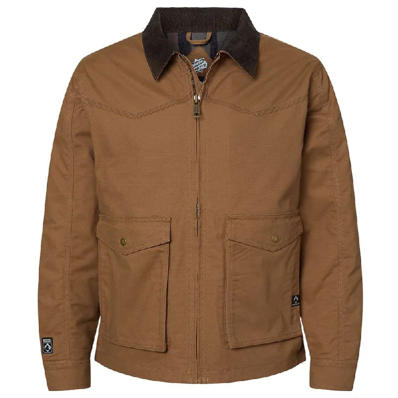 Dri Duck Men's Field Khaki Yellowstone Power Move Canvas Jacket