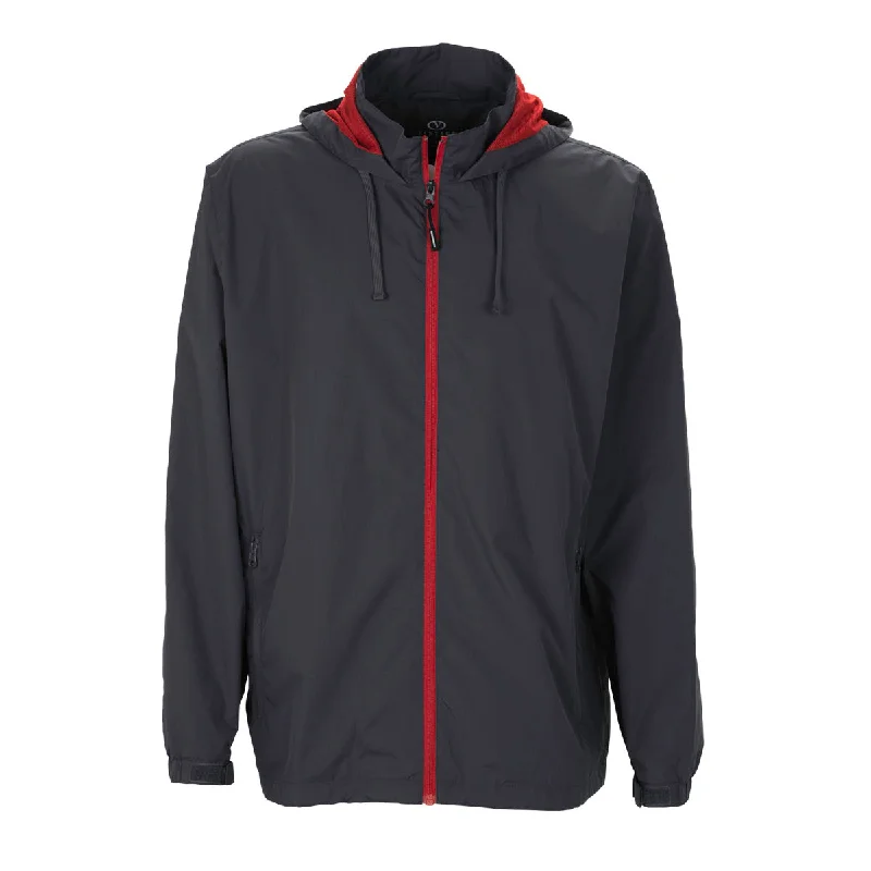 Vantage Men's Dark Grey/Sport Red Club Jacket