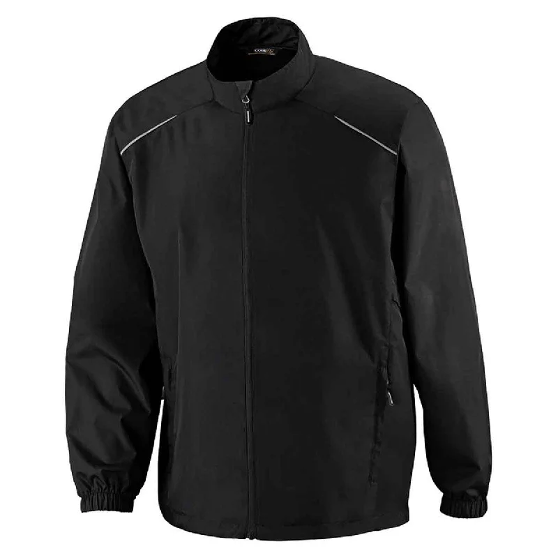 Core 365 Men's Black Motivate Unlined Lightweight Jacket