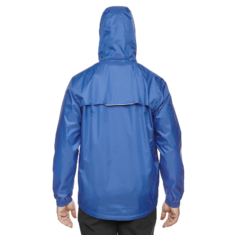 Core 365 Men's True Royal Climate Seam-Sealed Lightweight Variegated Ripstop Jacket