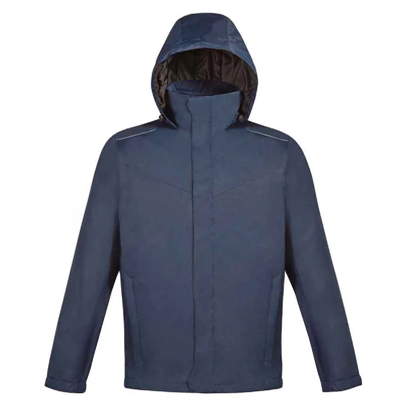 Core 365 Men's Classic Navy Region 3-in-1 Jacket with Fleece Liner