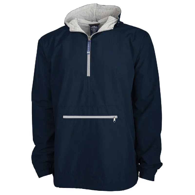 Charles River Men's Navy Chatham Anorak