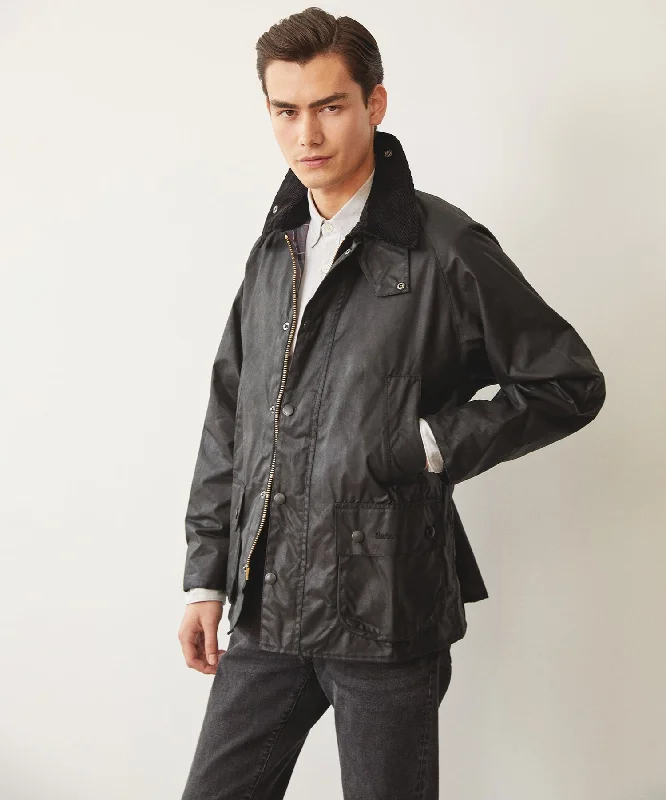 Barbour Classic Bedale Wax Jacket in Black