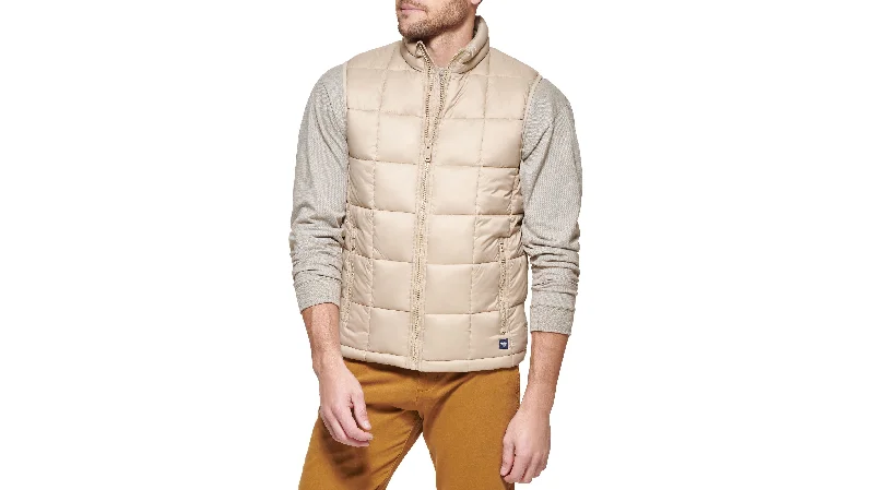 Box Quilt Puffer Vest, Regular Fit