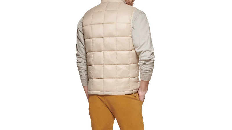 Box Quilt Puffer Vest, Regular Fit