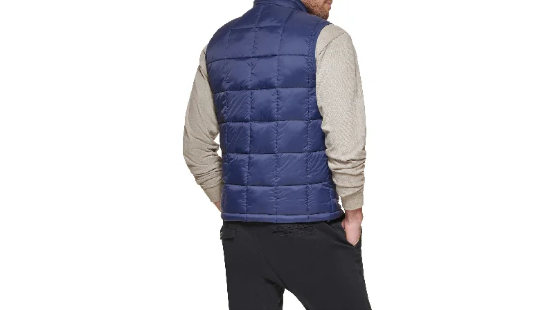 Box Quilt Puffer Vest, Regular Fit