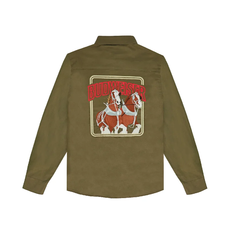 Budweiser Clydesdale Shacket