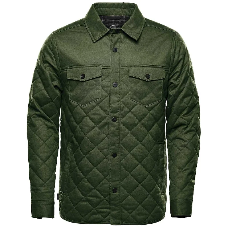 Stormtech Men's Earth Green Bushwick Quilted Jacket