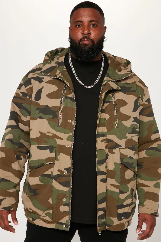 Camouflage Classic Parka - Camouflage