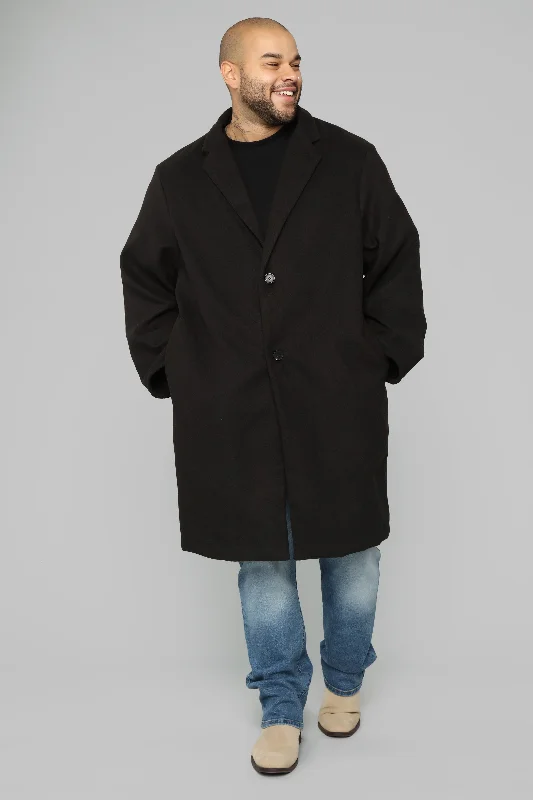 Chadwick Car Coat - Black