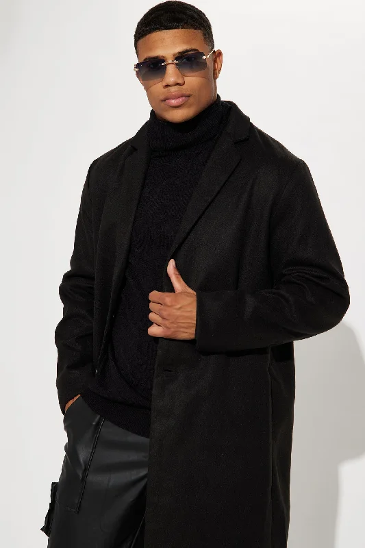 Chadwick Car Coat - Black