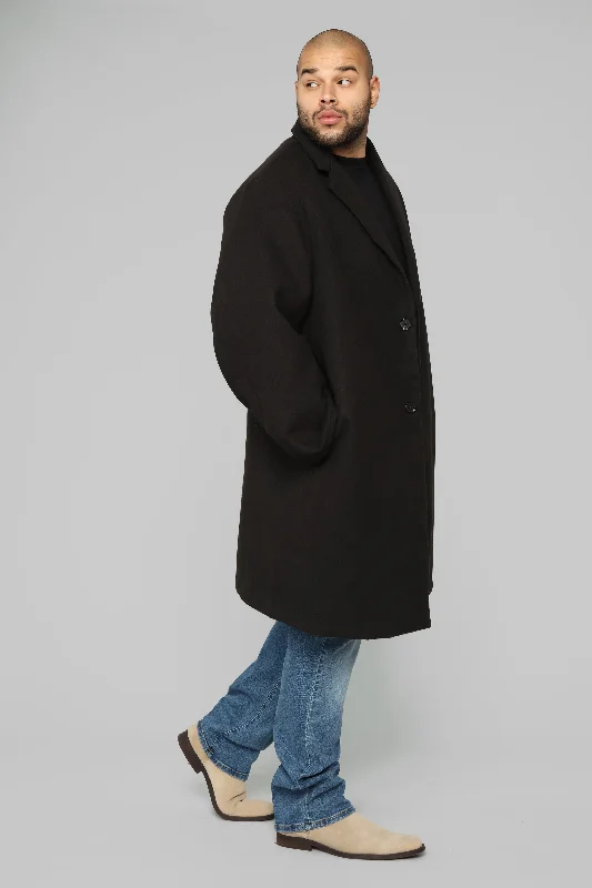 Chadwick Car Coat - Black