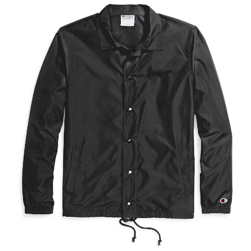 Champion Men's Black Coach's Jacket