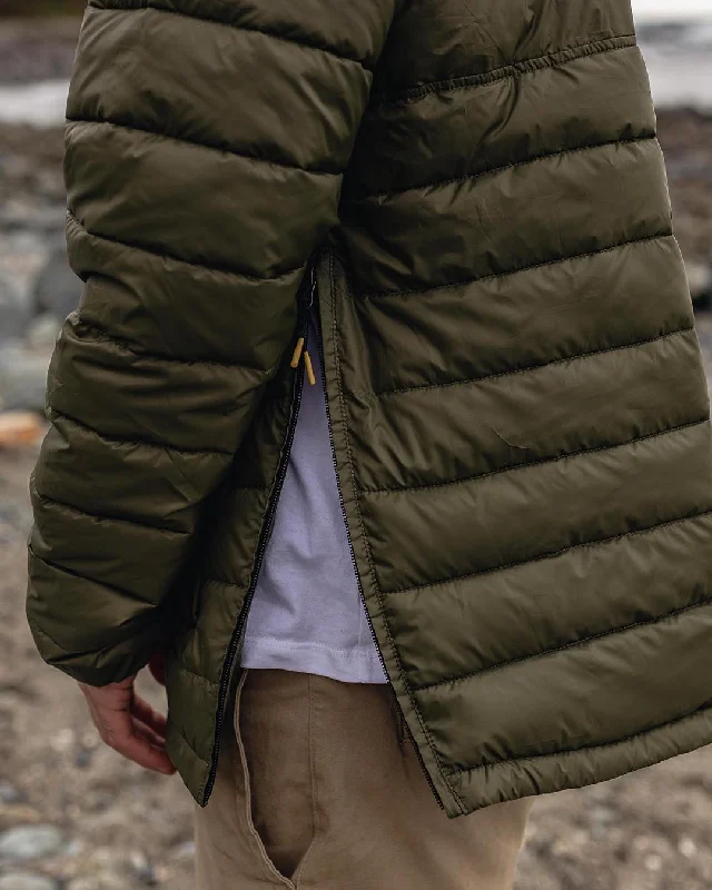 Crest Recycled Insulated Jacket - Khaki