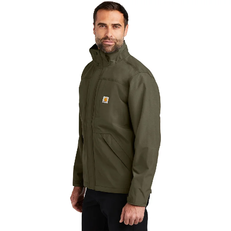 Carhartt Men's Moss Storm Defender Shoreline Jacket