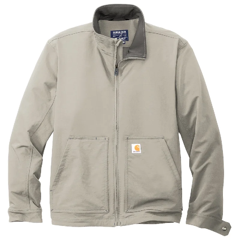 Carhartt Men's Greige Super Dux Soft Shell Jacket