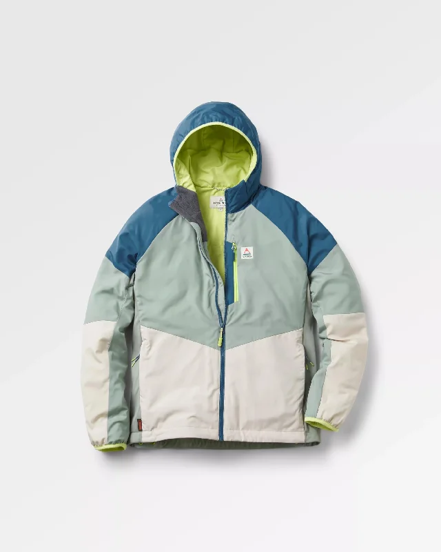 Daybreak Light Recycled Thermore® Insulated Jacket - Pistachio/Blue Steel