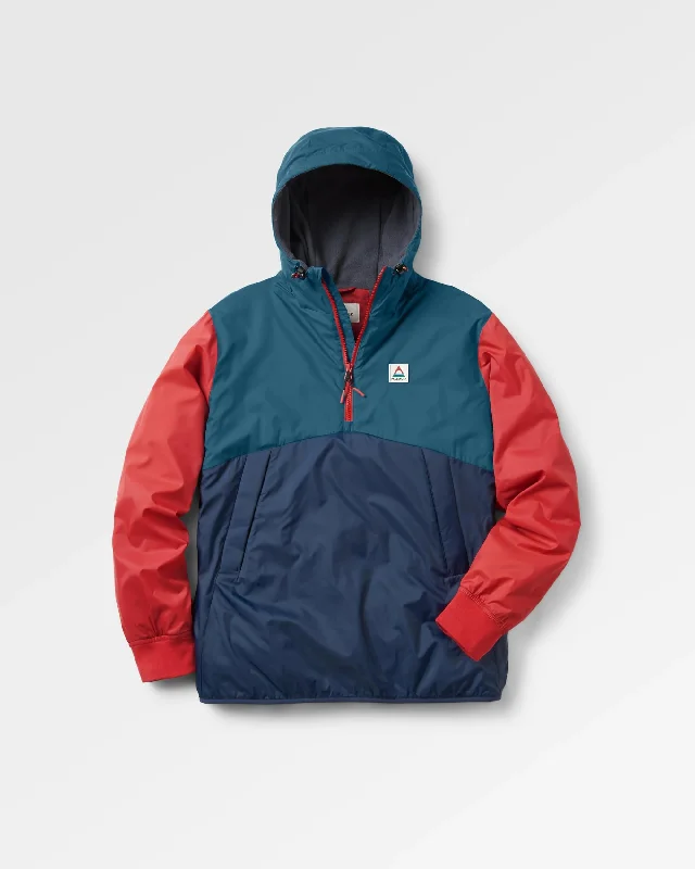 Dusk Recycled Insulated Anorak - Blue Steel