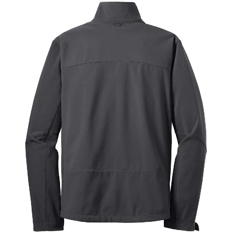 Eddie Bauer Men's Grey Steel Softshell Jacket