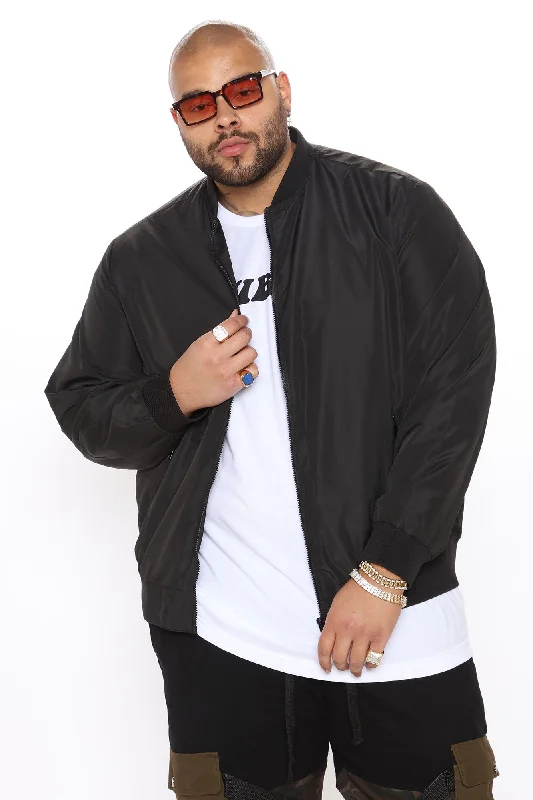 Eddie Bomber Jacket - Black