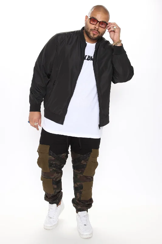 Eddie Bomber Jacket - Black