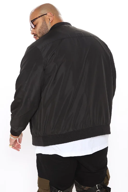 Eddie Bomber Jacket - Black