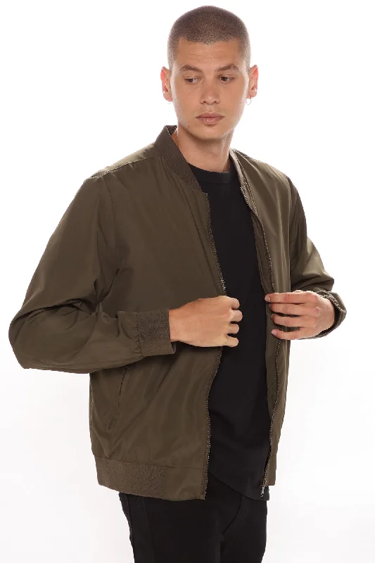 Eddie Bomber Jacket - Olive