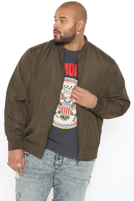 Eddie Bomber Jacket - Olive